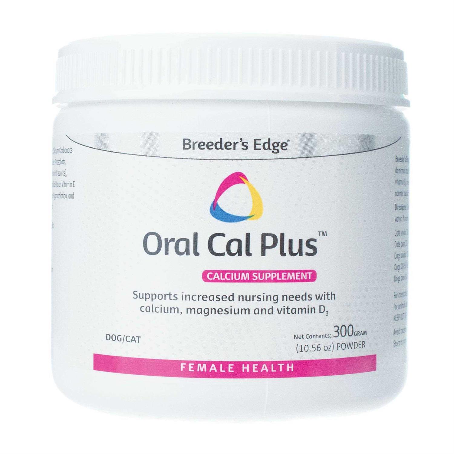Revival Animal Health Breeder’s Edge Oral Cal Plus Powder for Dogs & Cats - Healthber