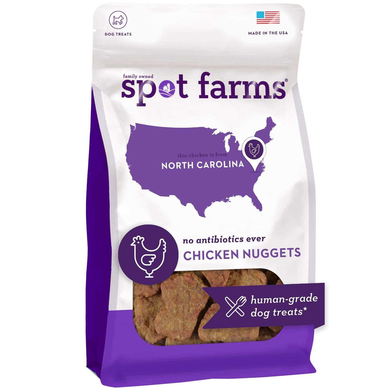 Spot Farms Chicken Nuggets Dog Treats - Healthber