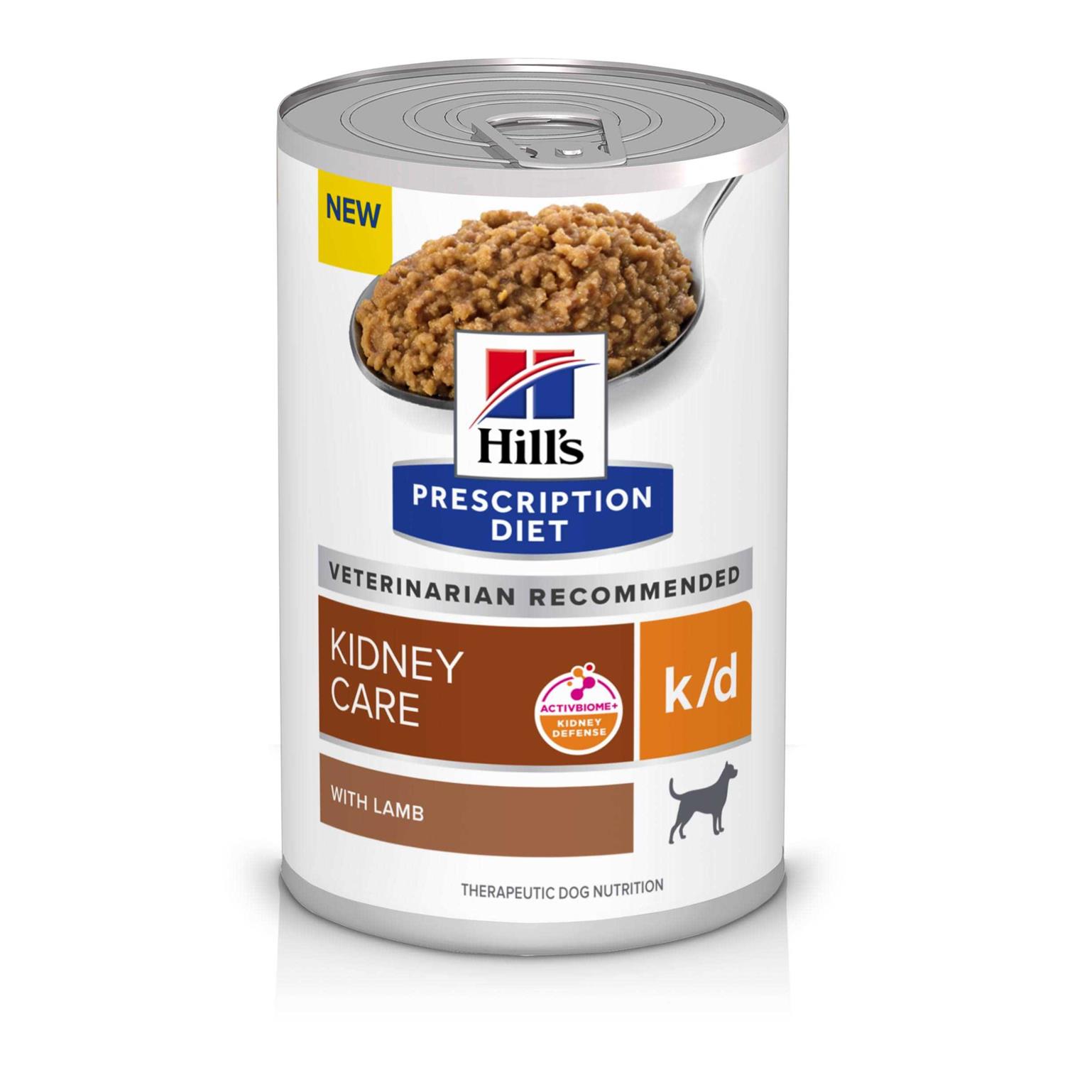 Hill’s Prescription Diet k/d Kidney Care with Lamb Wet Dog Food - Healthber