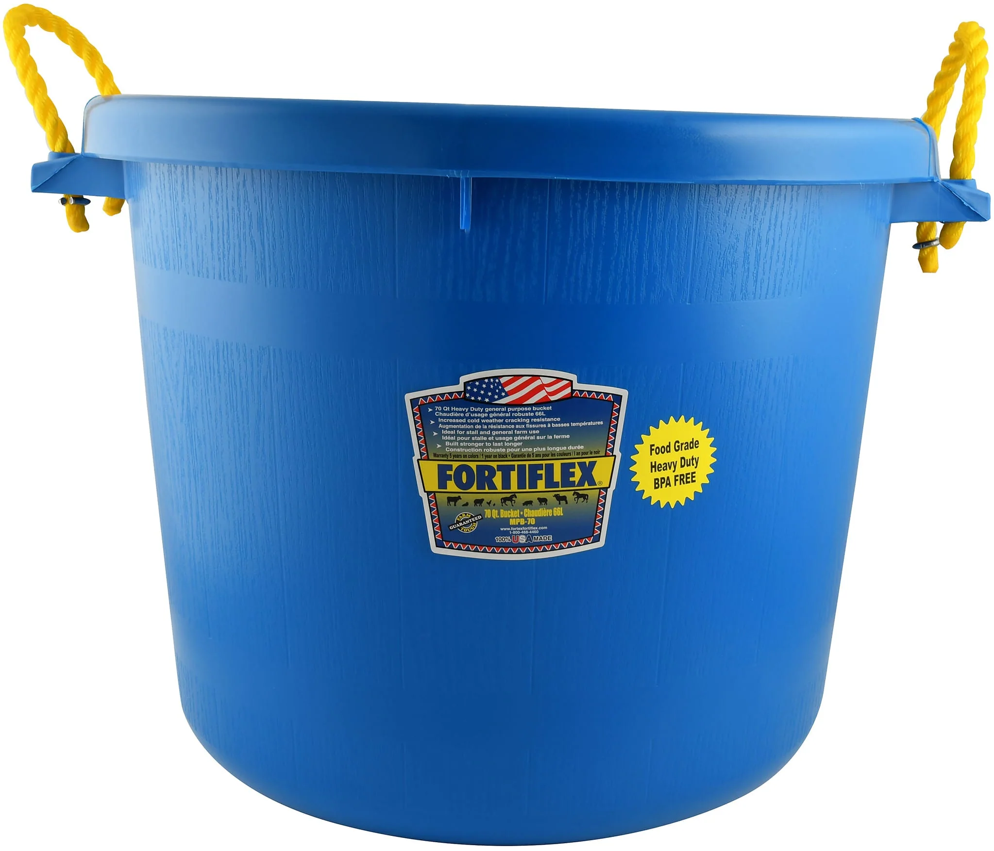 Fortiflex Muck Bucket (Colors) - Healthber