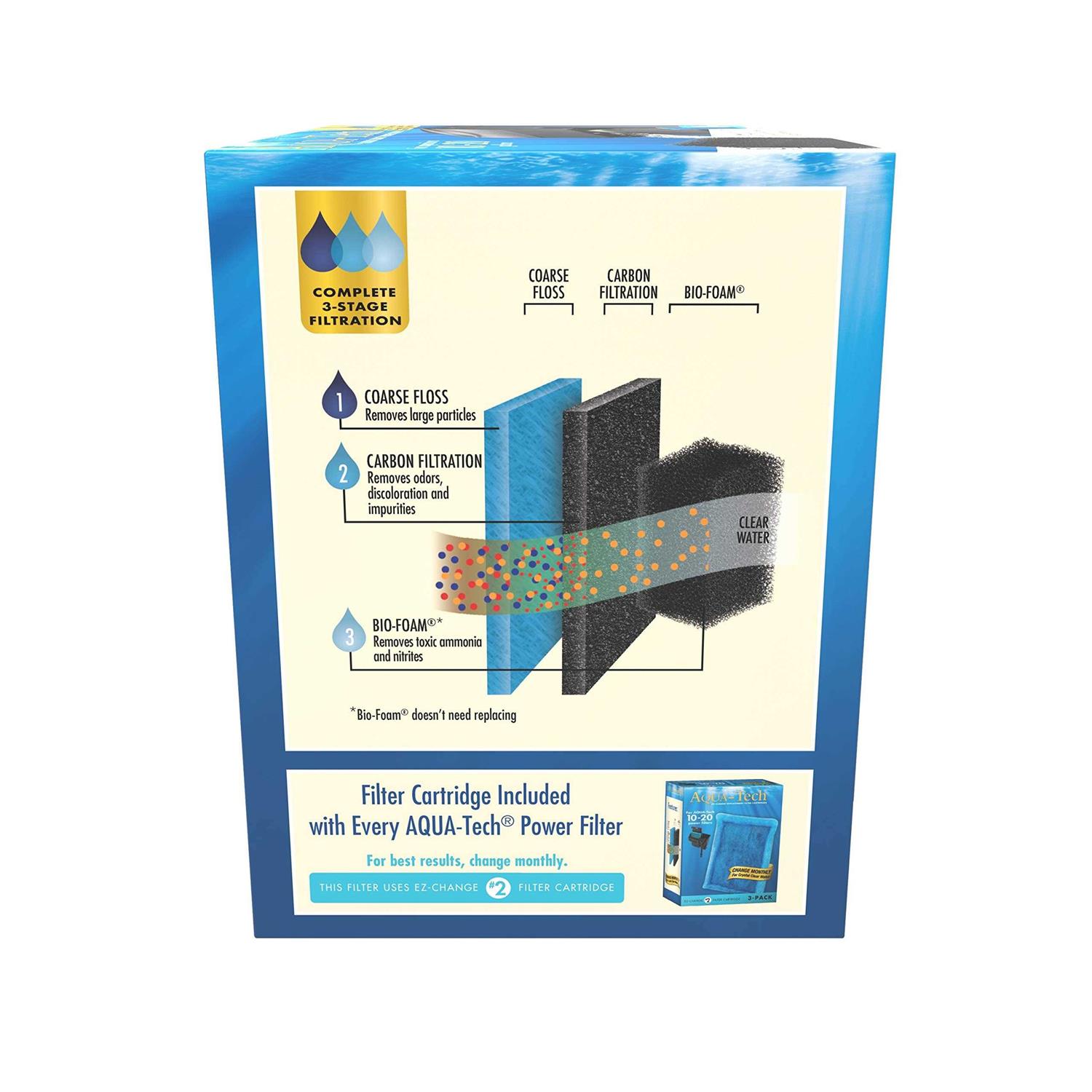 Aqua-tech Ultra Quiet Power Filter For Aquariums - Healthber
