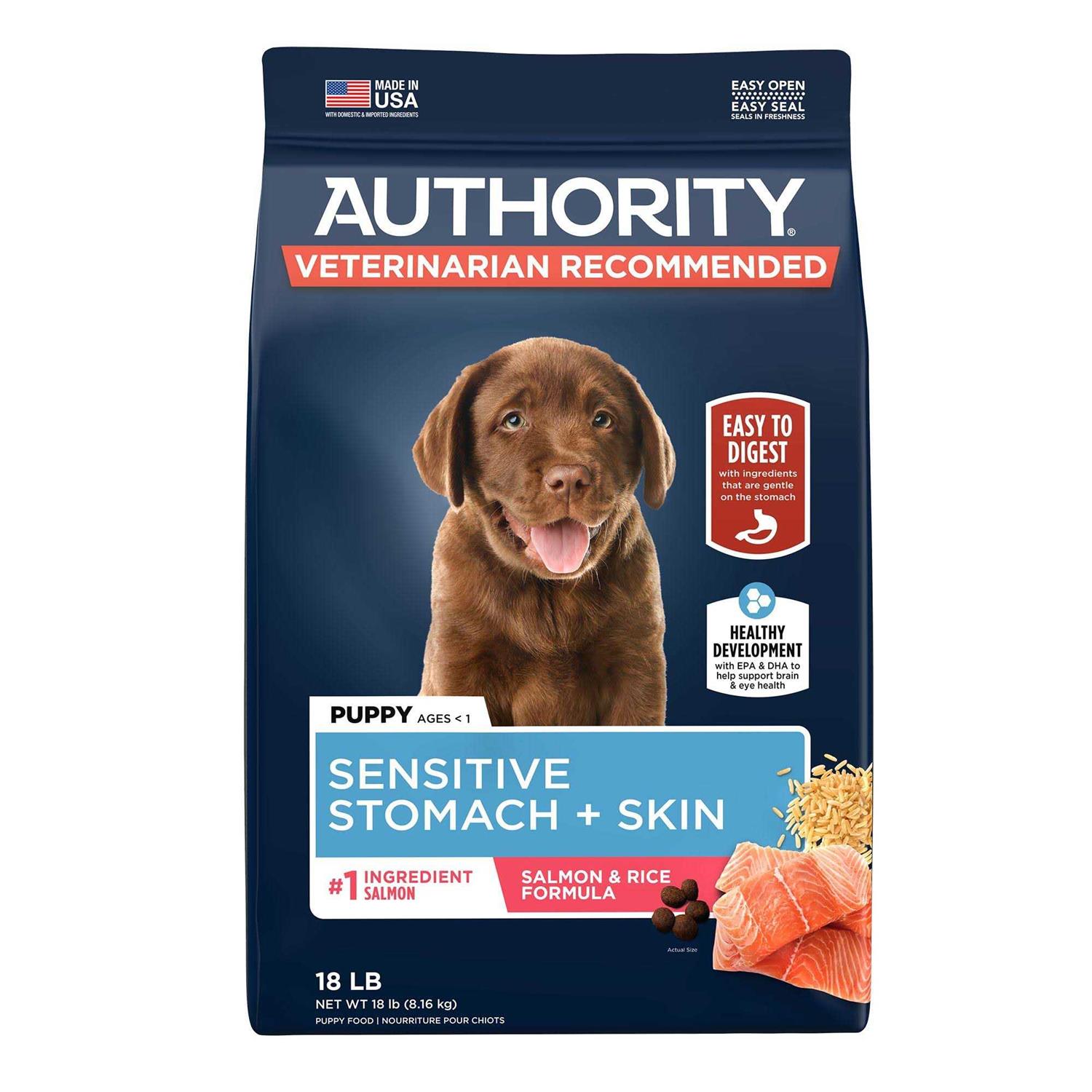 Authority Sensitive Stomach and Skin Puppy Dry Dog Food - Healthber