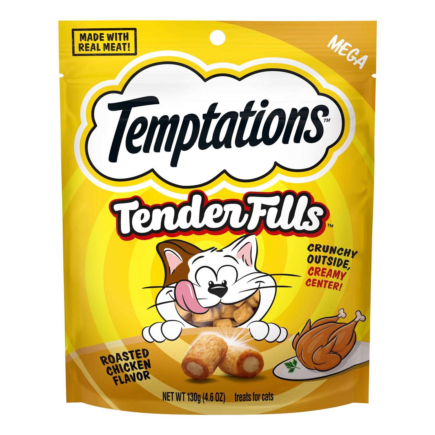 Temptations Tender Fills Flavor Adult Cat Treats - Healthber