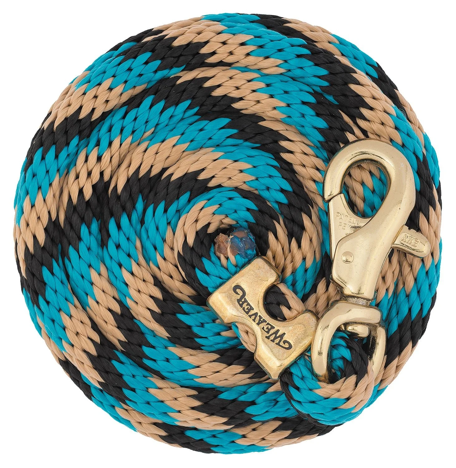 10' Weaver Poly Lead Rope with Bull Trigger Snap - Healthber
