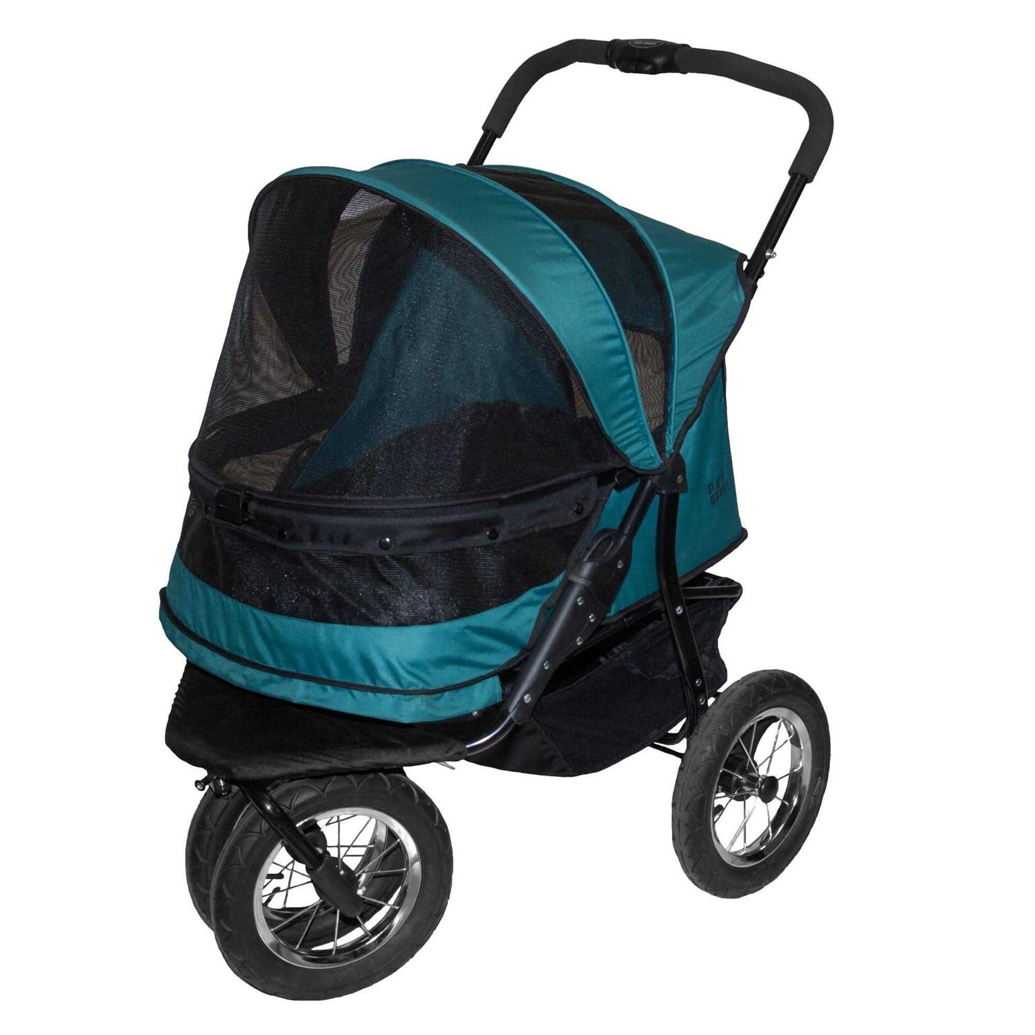 Pet Gear Double No-Zip Pet Stroller - Healthber