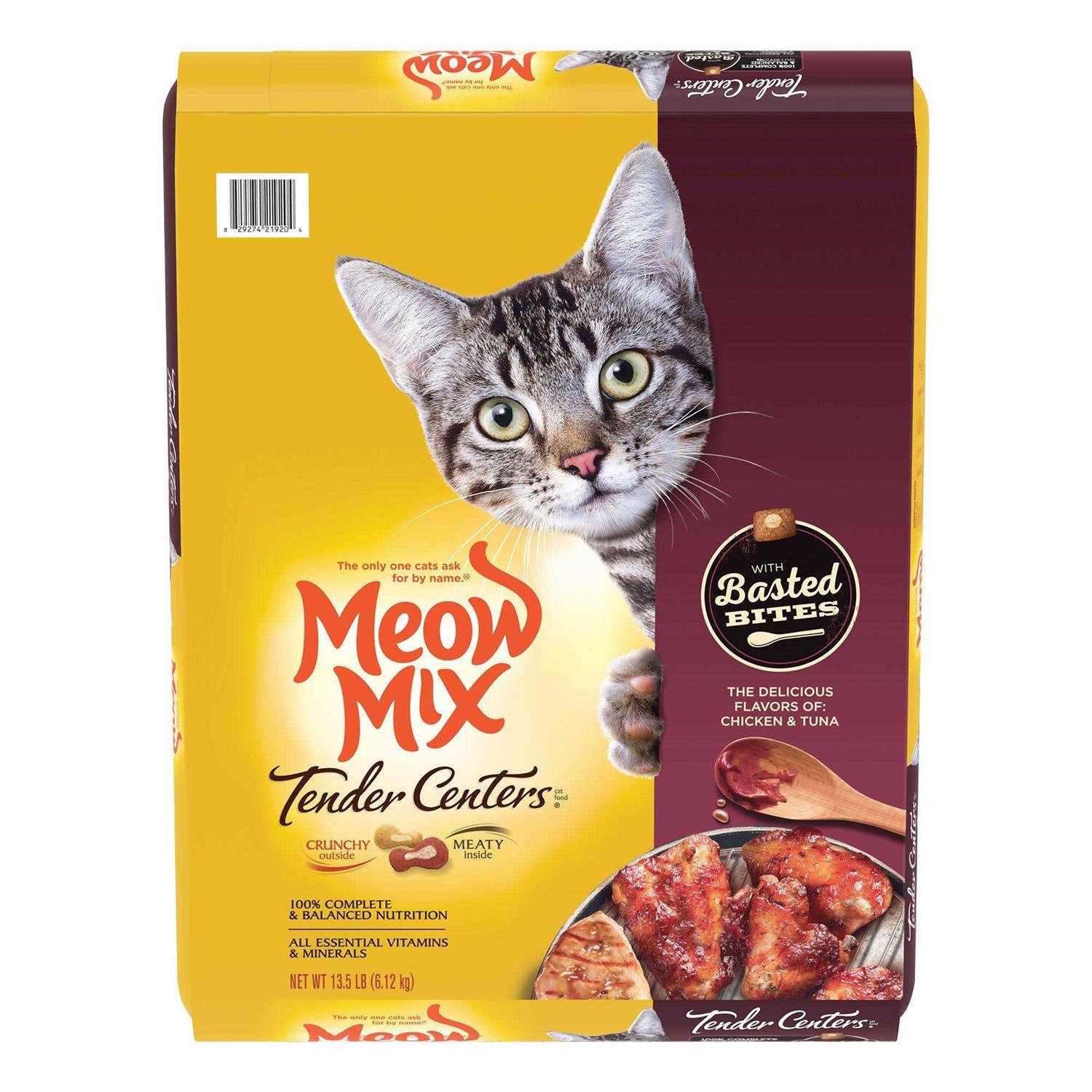 Meow Mix Tender Centers Cat Food - Healthber