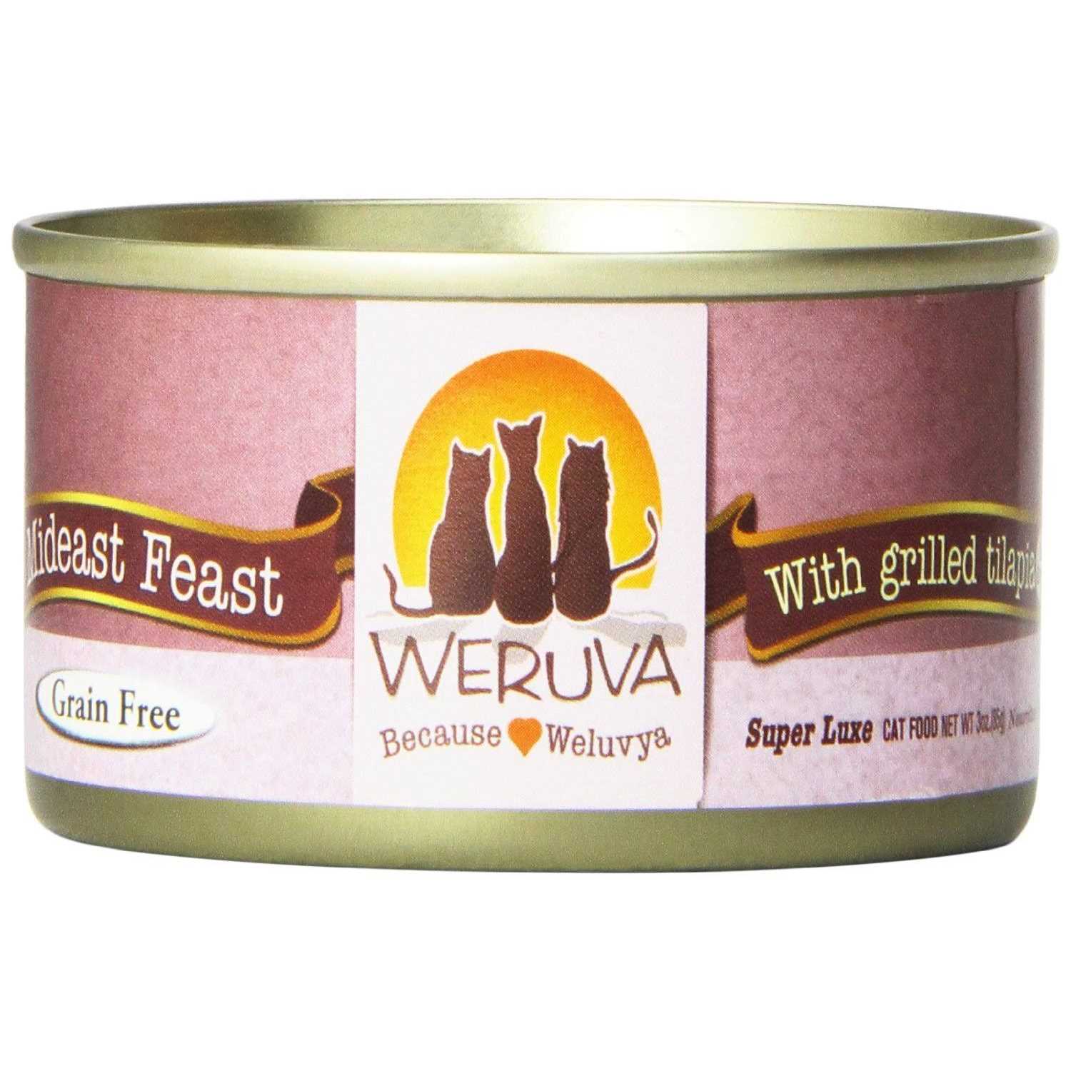 Weruva Grilled Tilapia Mideast Feast Cat Food - Healthber