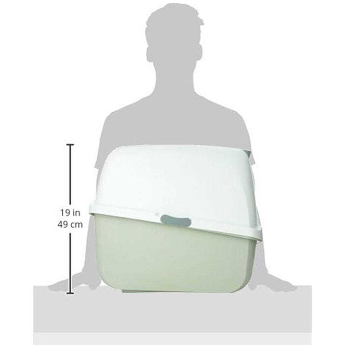 Catit Hooded Cat Litter Pan - Healthber