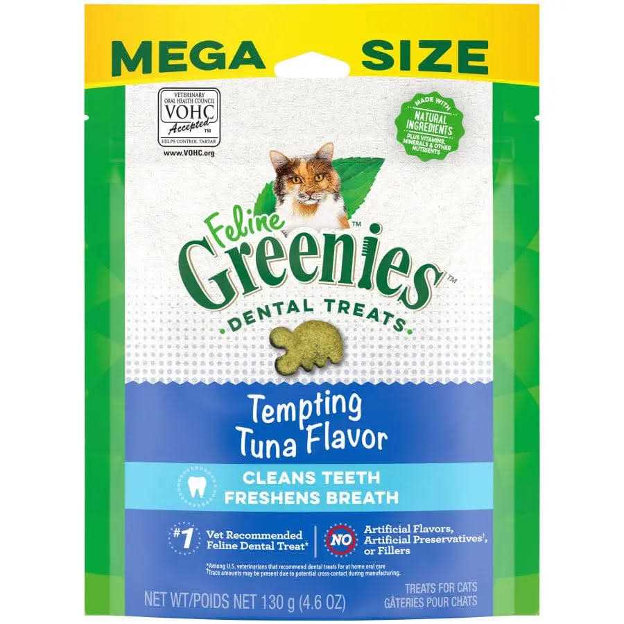 Feline Greenies Oven Roasted Chicken Flavor Dental Cat Treats - Healthber