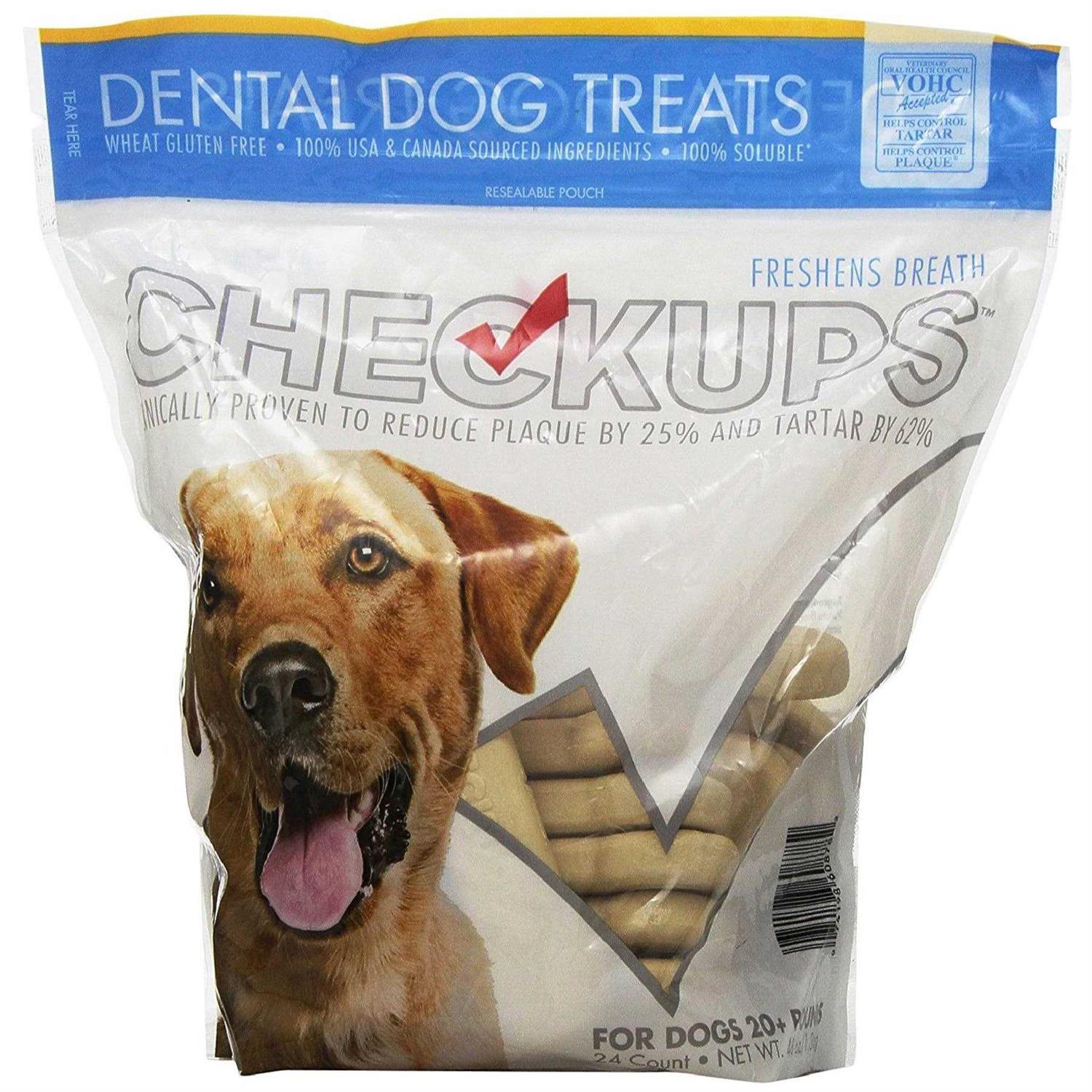 Checkups Dental Dog Treats - Healthber