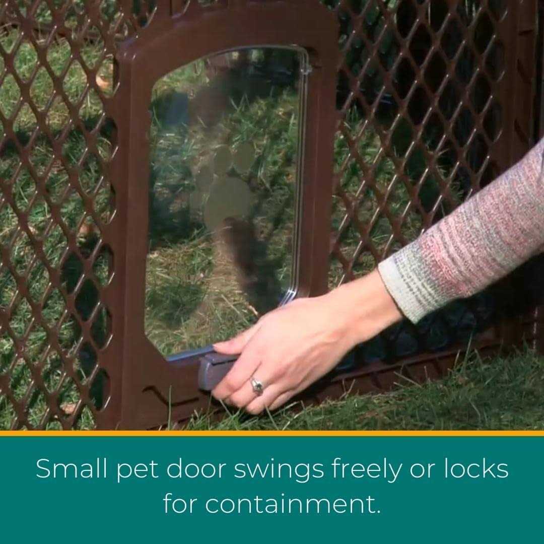 North States MyPet Petyard Passage 4-Panel - Healthber