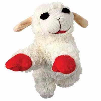 Multipet Valentine’s Day Lamb Chop Dog Toy - Healthber