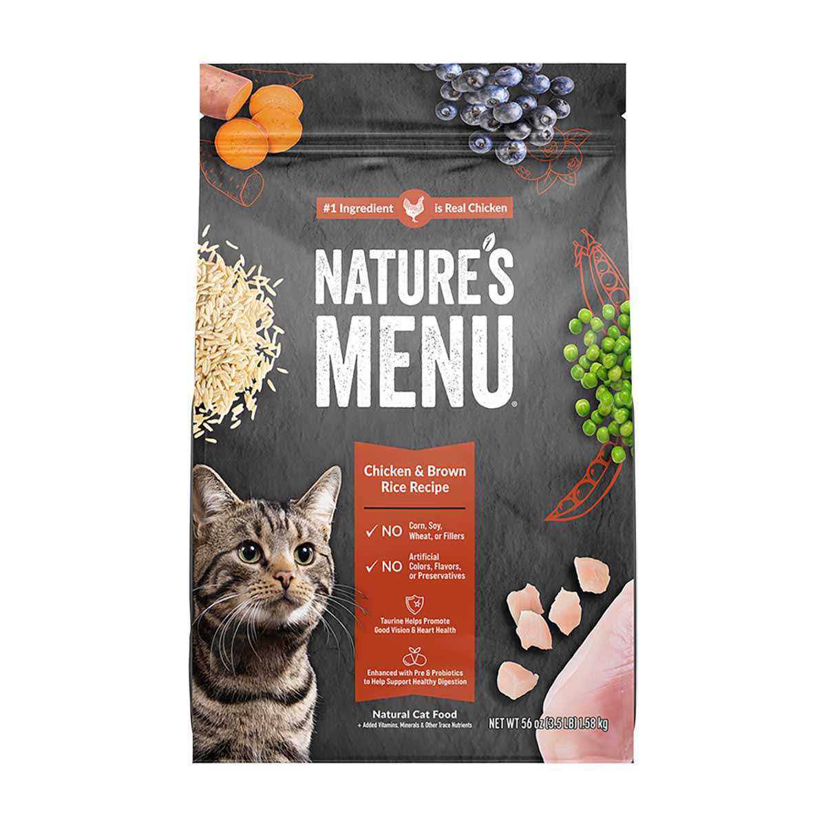 Natures Menu Nature’s Menu Chicken & Brown Rice Dry Cat Food - Healthber