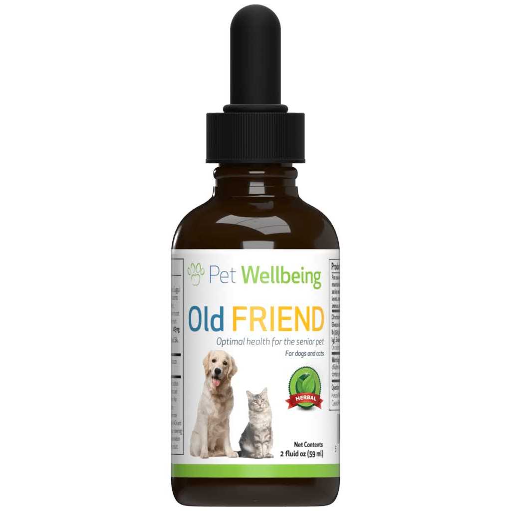 Pet Wellbeing Old Friend for Senior - Healthber