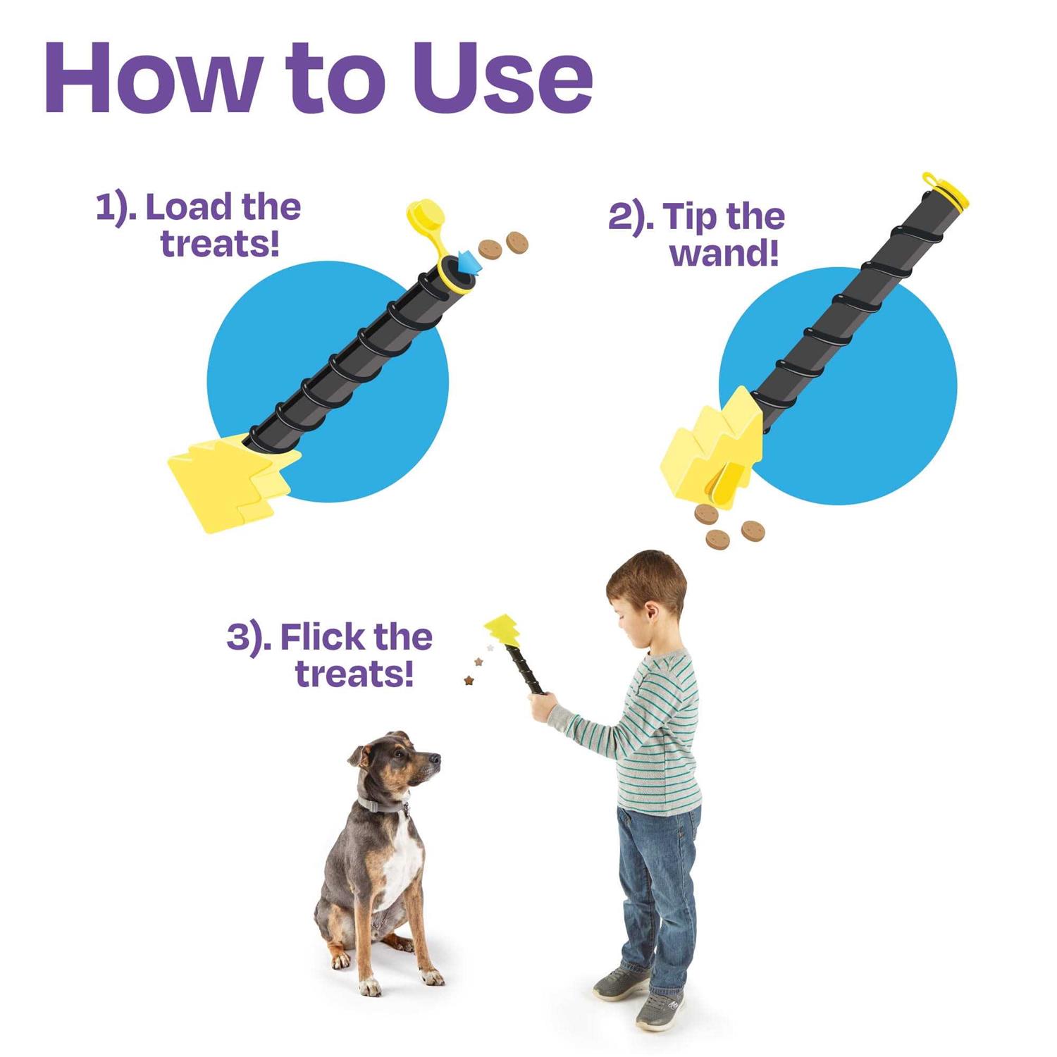 Brightkins Magic Wand Treat Dispenser Bolt - Healthber