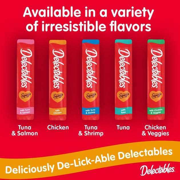 Delectables Squeeze Up Cat Treats - Healthber
