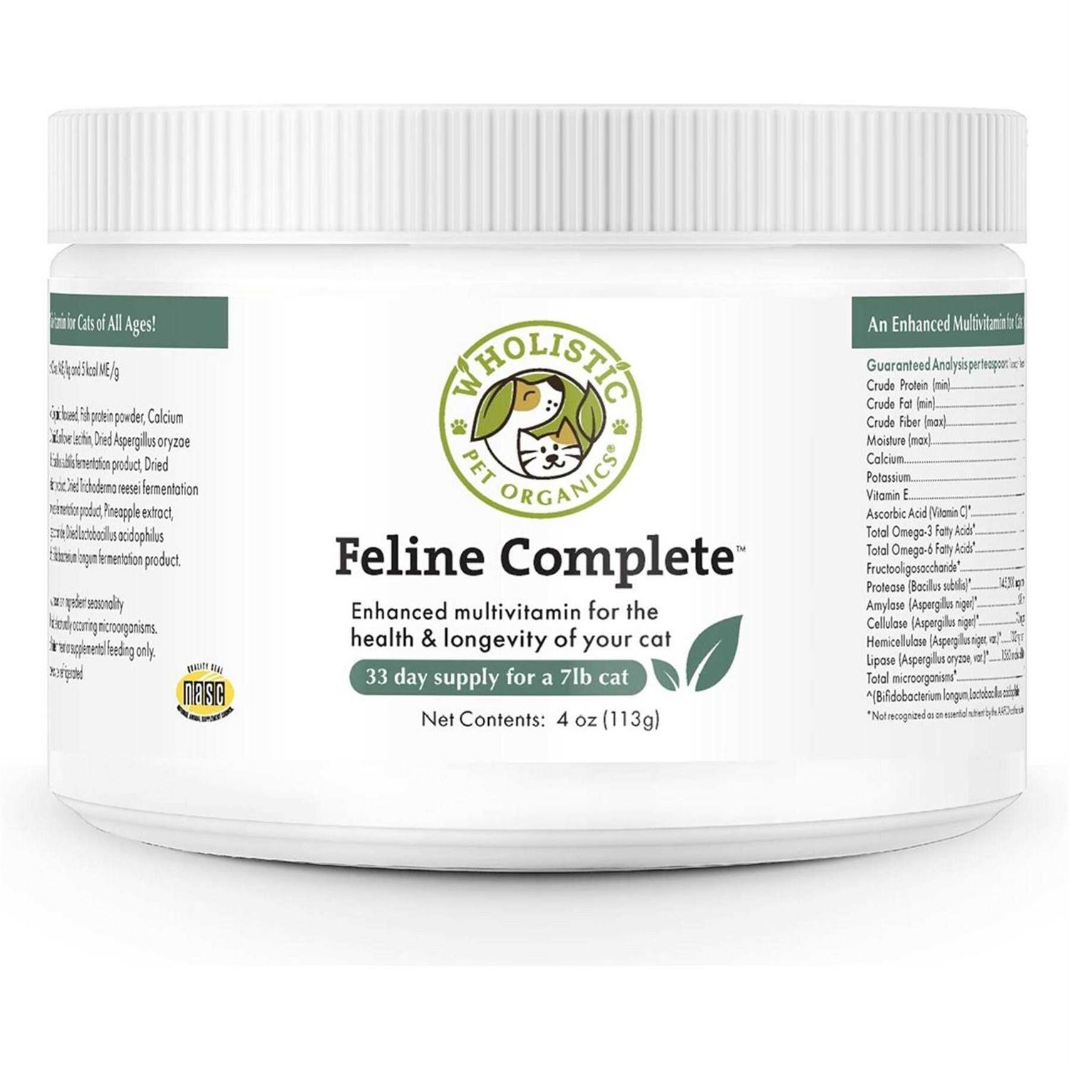 Wholistic Pet Organics Feline Complete Cat - Healthber