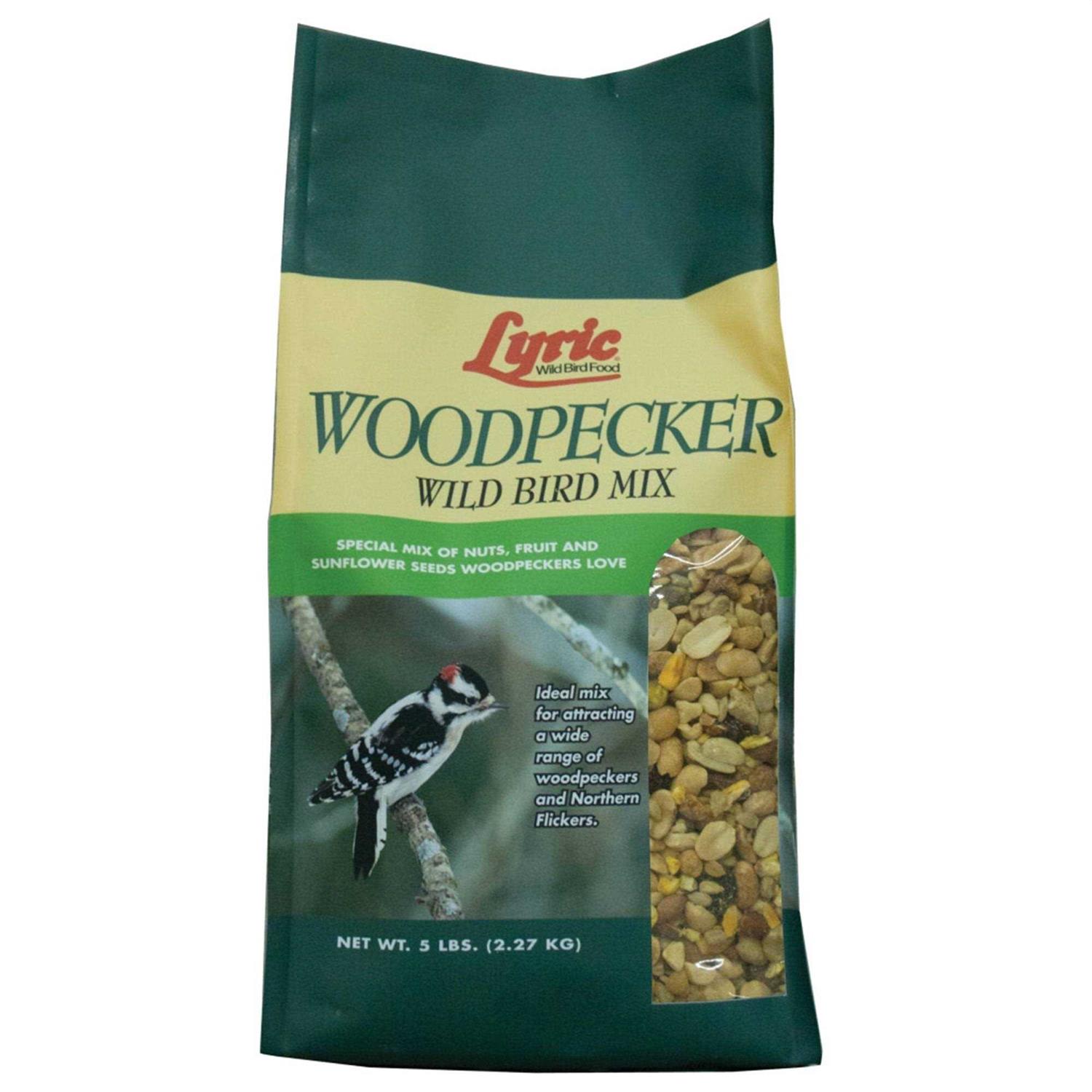 Lyric Woodpecker No Waste Mix Wild Bird Food - Healthber