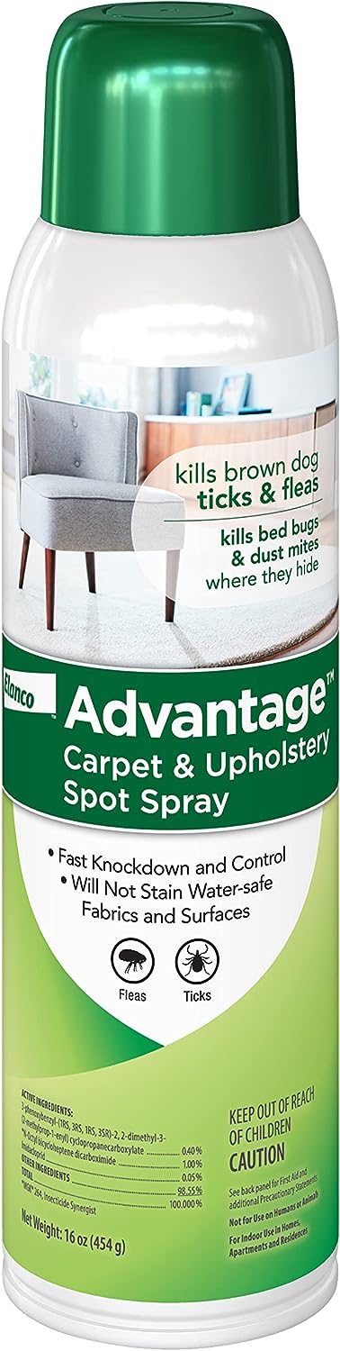 Advantage Carpet & Upholstery Spot Spray, 16 oz - Healthber
