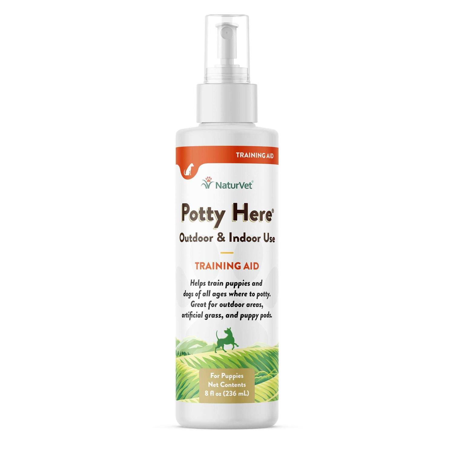 NaturVet Potty Here Training Aid Spray - Healthber