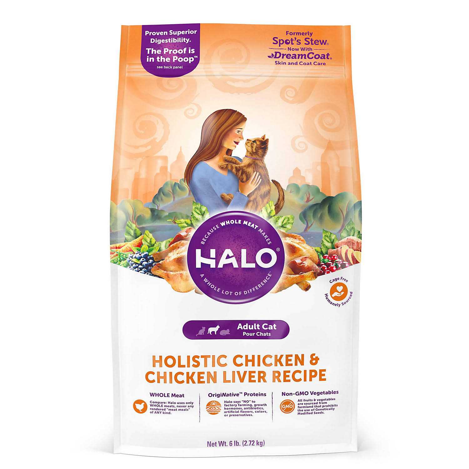 Halo Spot’s Stew Indoor Dry Cat Food - Healthber