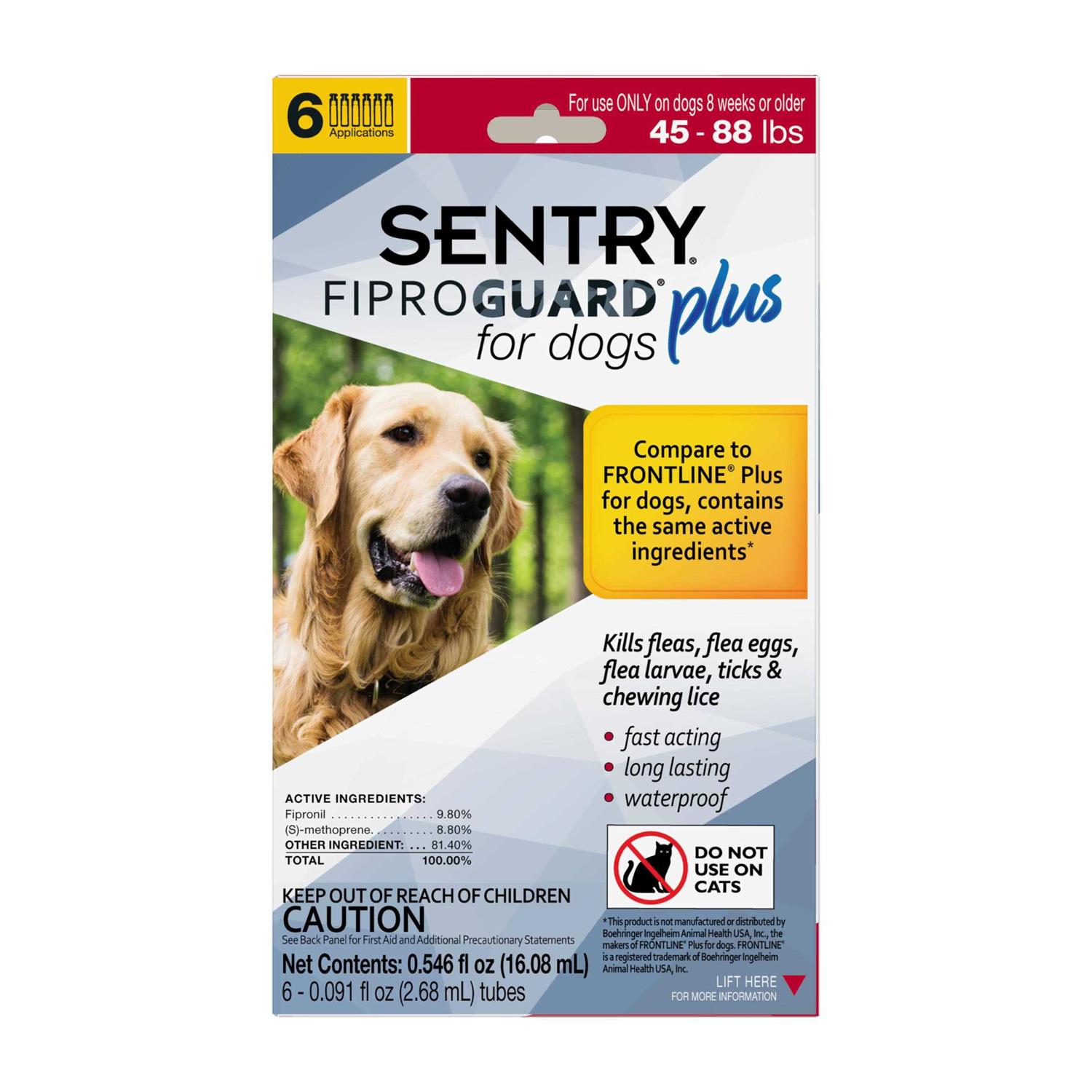Sentry Fiproguard Plus for Dogs - Healthber