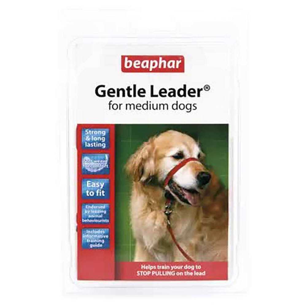 Beaphar Gentle Leader Head Collar Dogs Stops Pulling On The Lead - Healthber