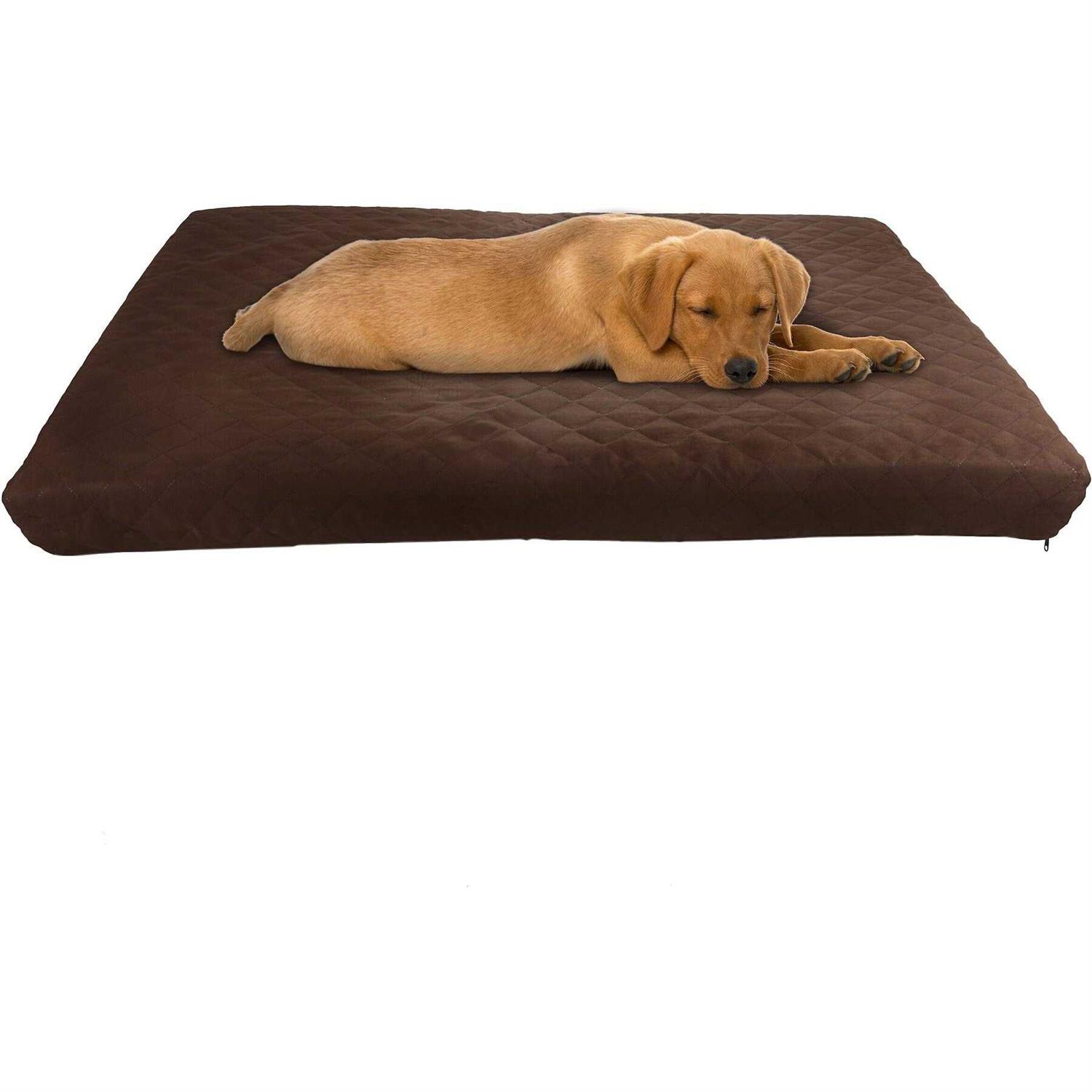 Pet Adobe Waterproof Indoor/Outdoor Memory Foam Pet Bed - Healthber