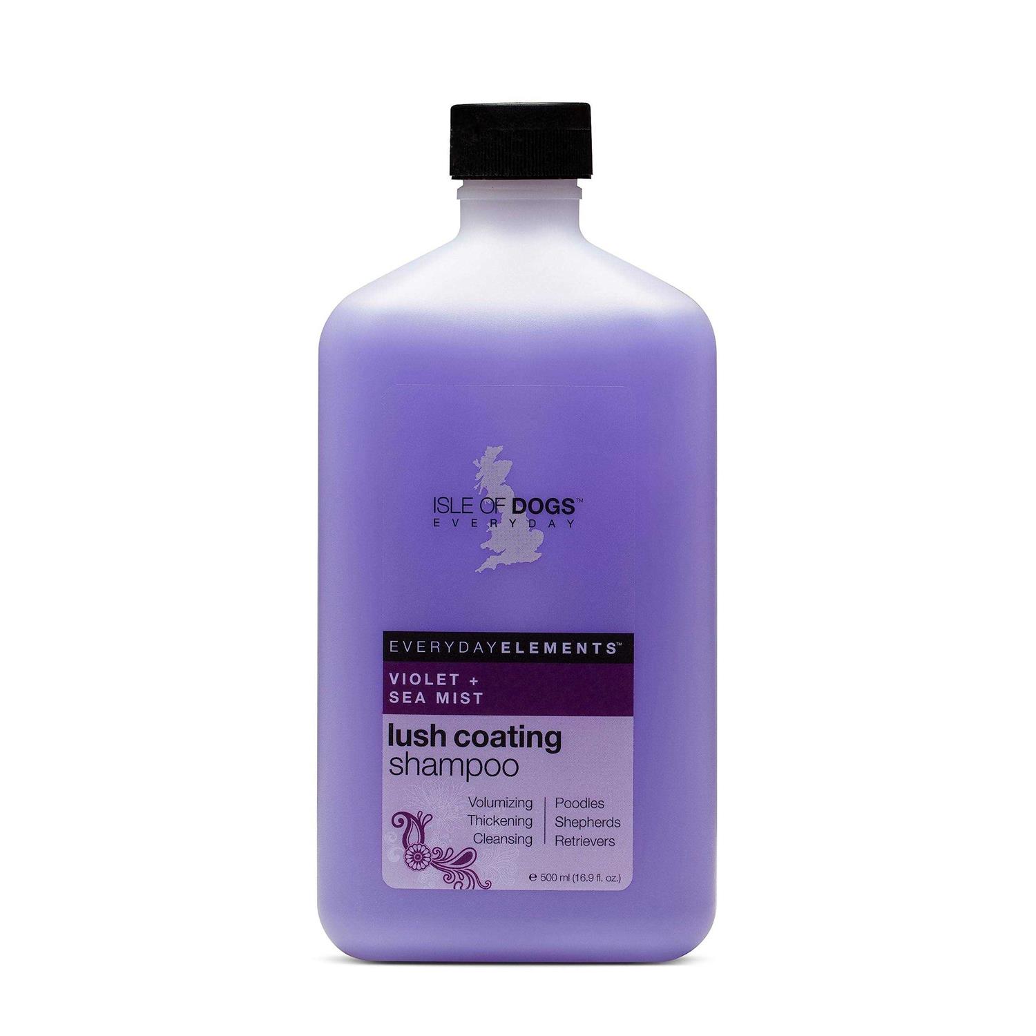Isle of Dogs Everyday Violet & Sea Mist Lush Coating Shampoo For Dogs - Healthber