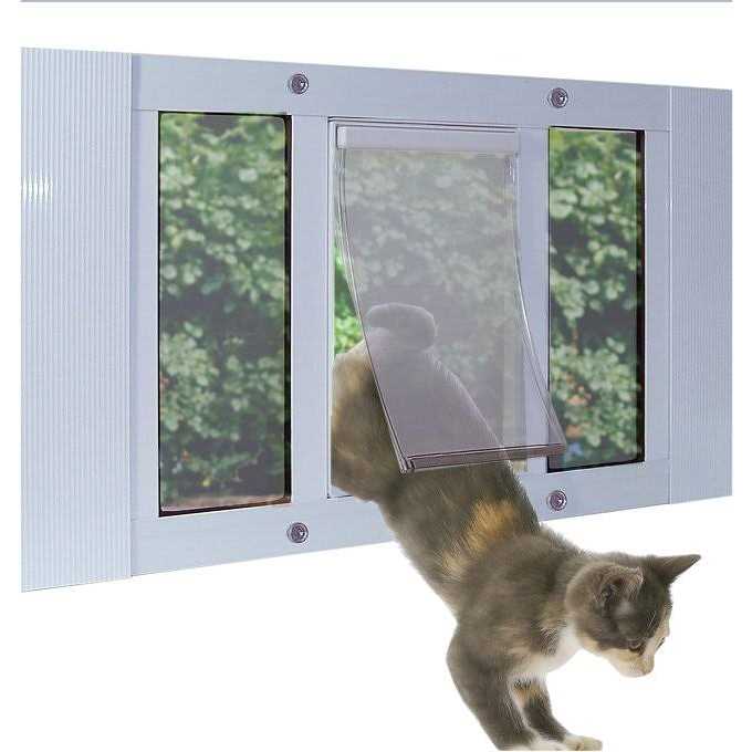 Ideal Pet Products Aluminum Sash Pet Door - Healthber
