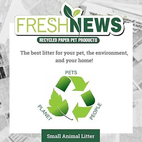 Fresh News Small Animal Litter - Healthber