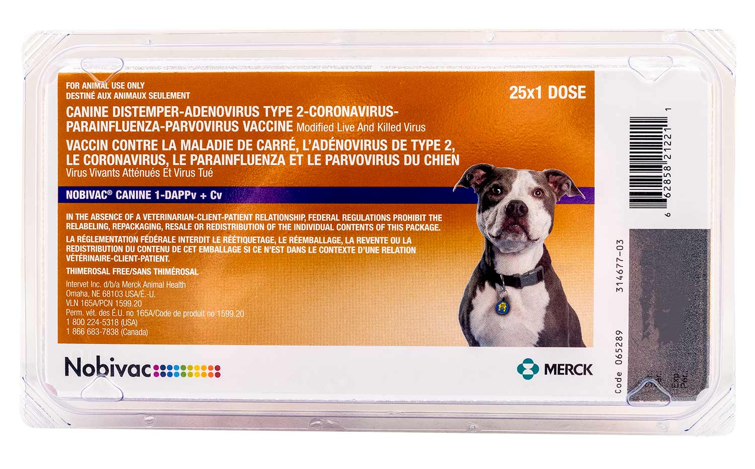 Nobivac Canine 1-DAPPv+Cv - Healthber