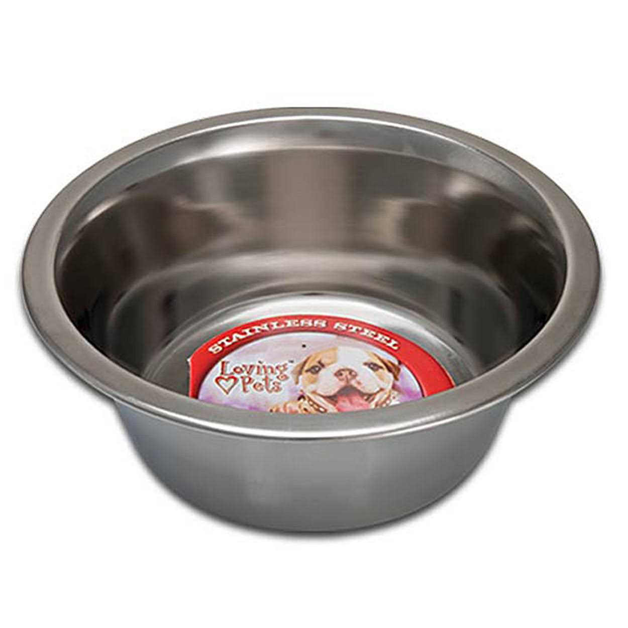 Loving Pets Stainless Steel Dish - Healthber