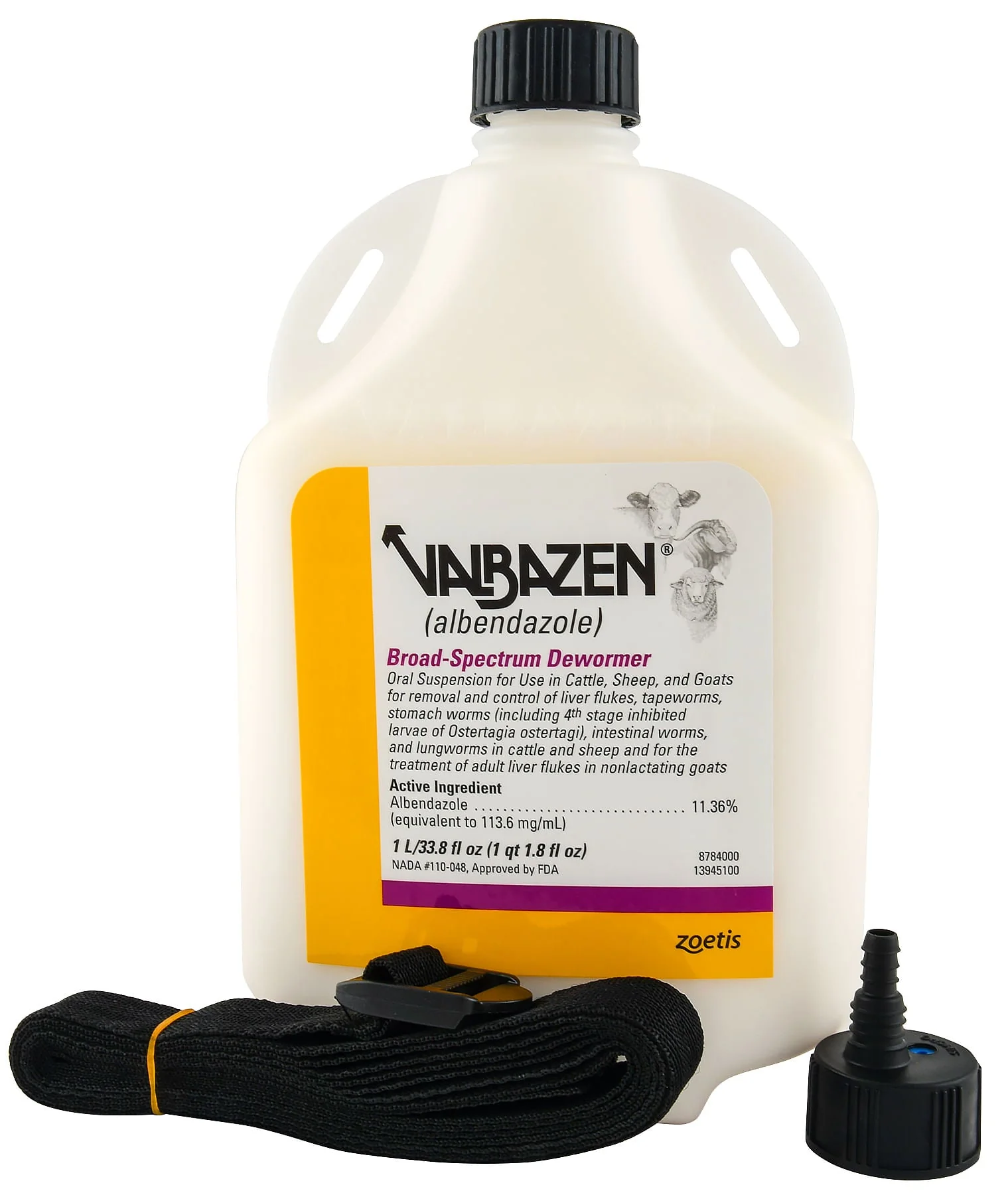 Valbazen Broad-Spectrum Oral Dewormer - Healthber