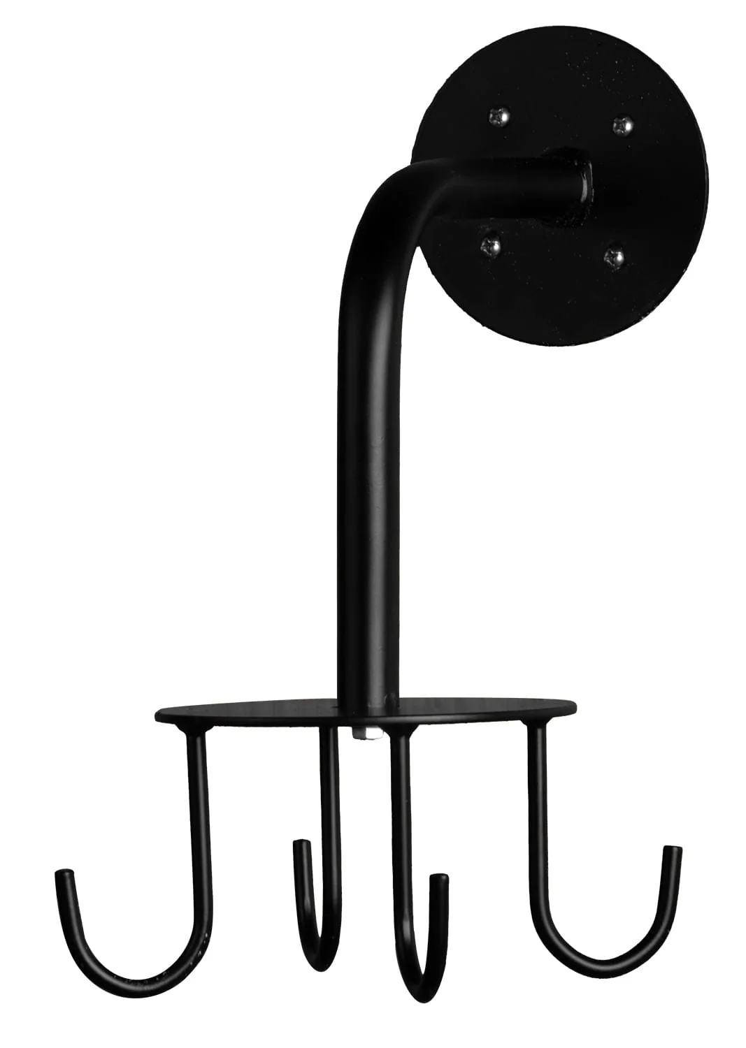 4 Hook Rotating Carousel Horse Bridle & Halter Wall Mount Rack - Healthber