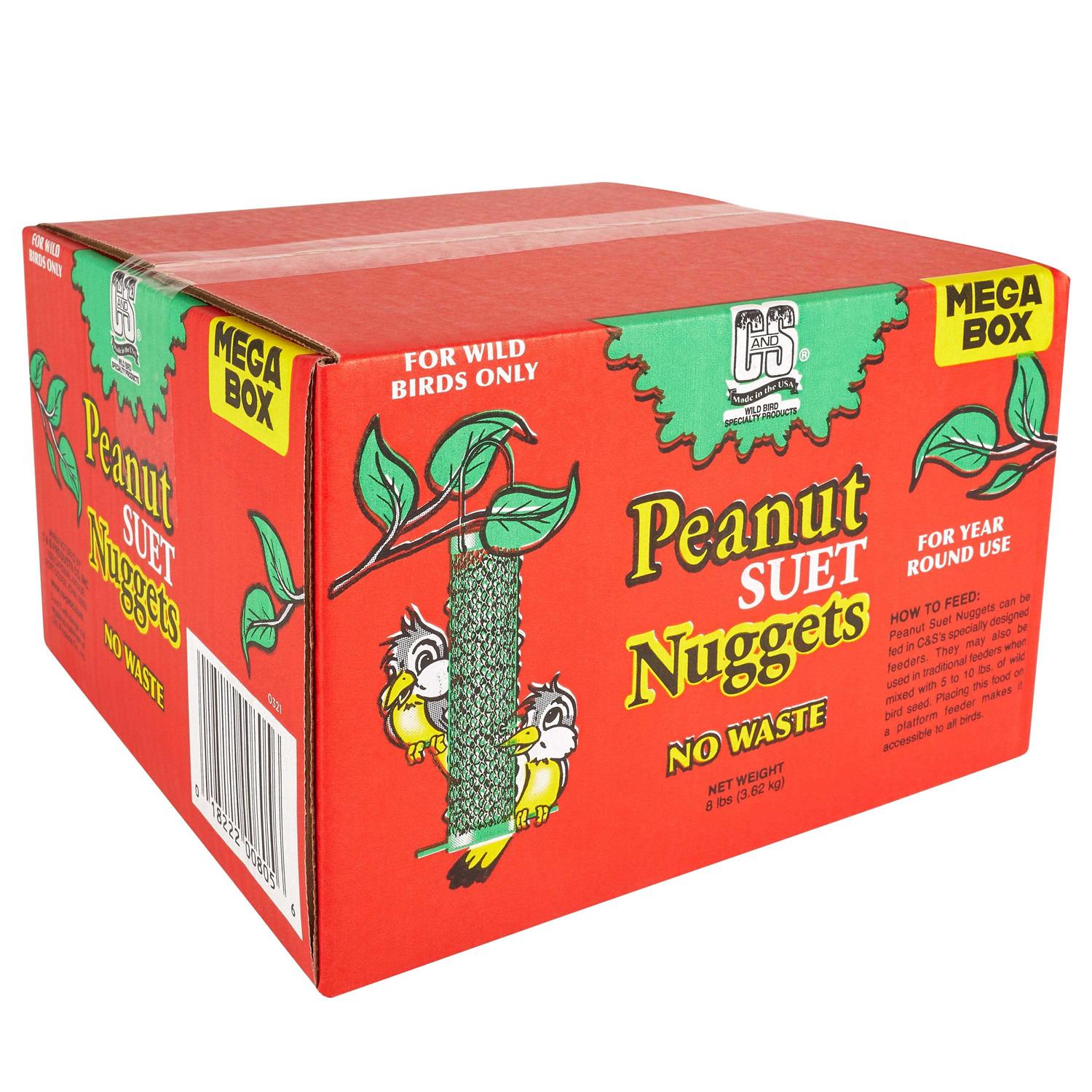 C&s Peanut No-melt Suet Dough Nuggets - Healthber