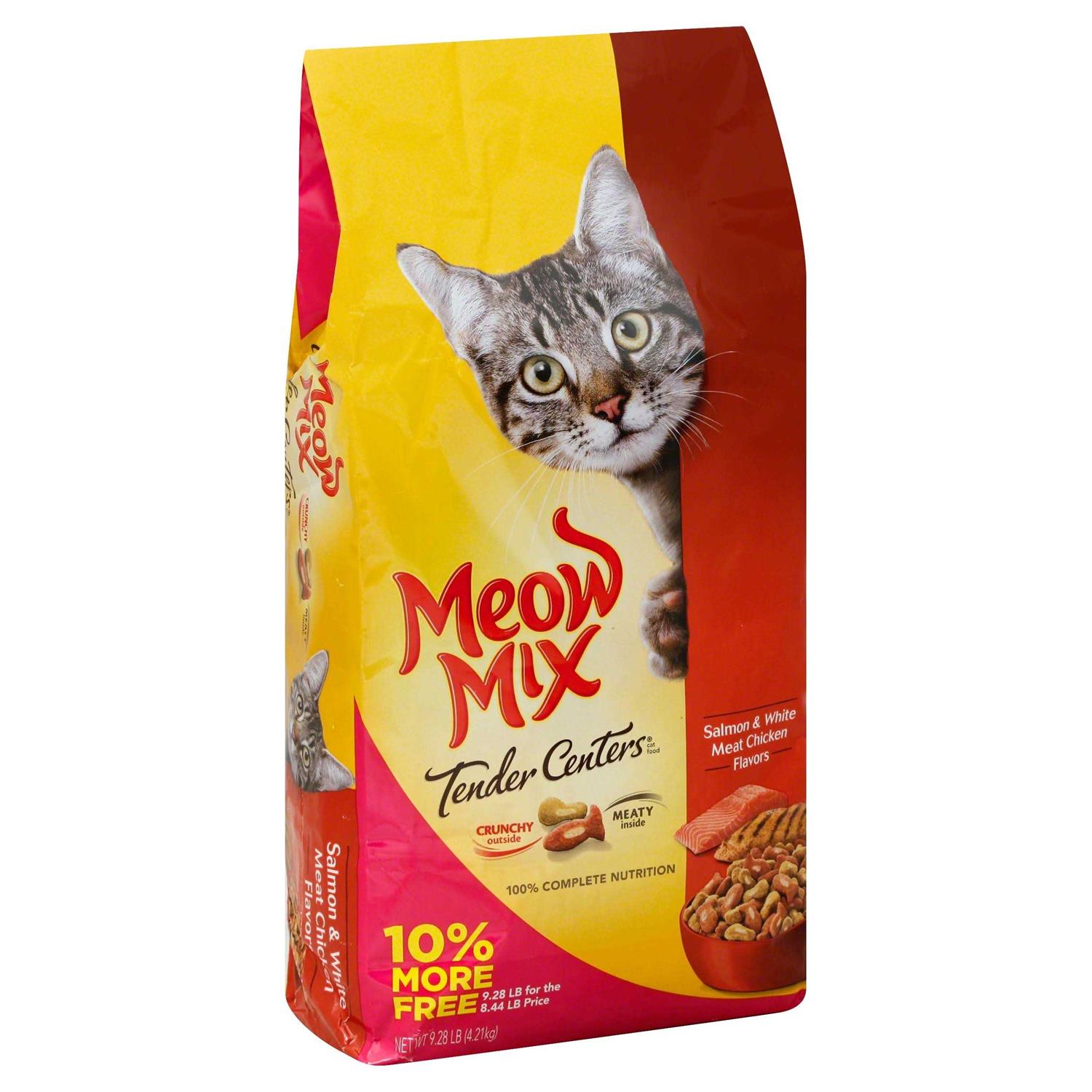 Meow Mix Tender Centers Cat Food - Healthber
