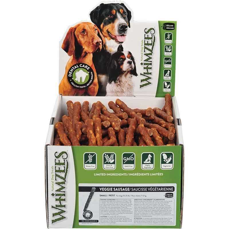 Whimzees Veggie Sausage Dental Dog - Healthber