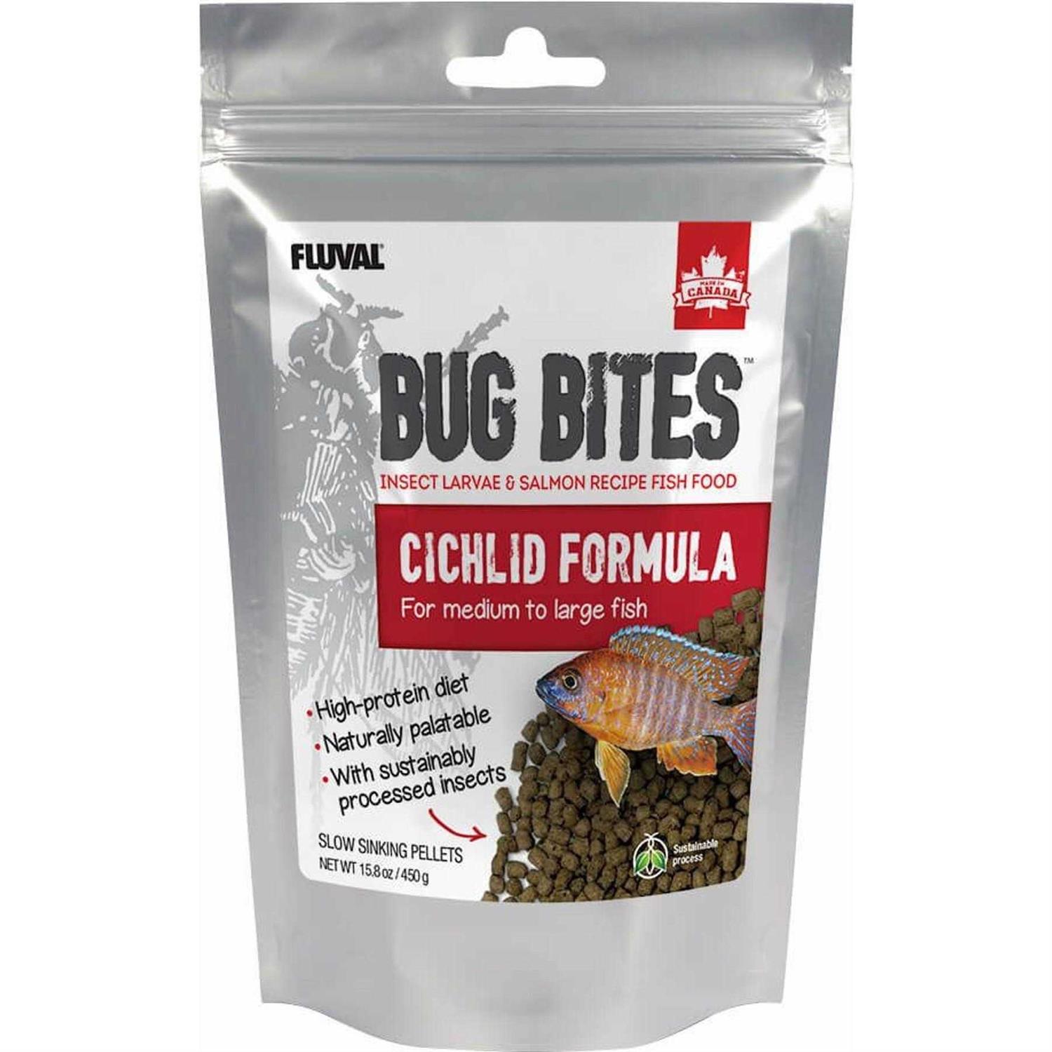 Fluval Bug Bites Cichlid - Healthber