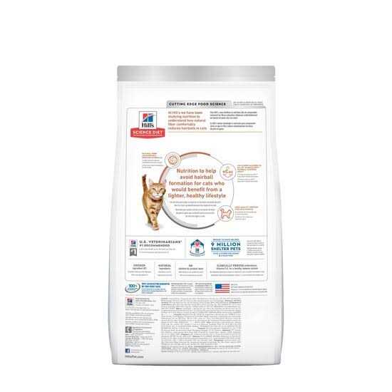 Hill’s Science Diet Adult Hairball Control Light Dry Cat Food - Healthber