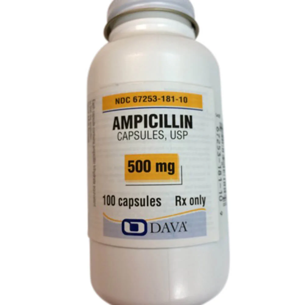 Rx Ampicillin (Generic) Capsules for Horses, Dogs, & Cats - Healthber