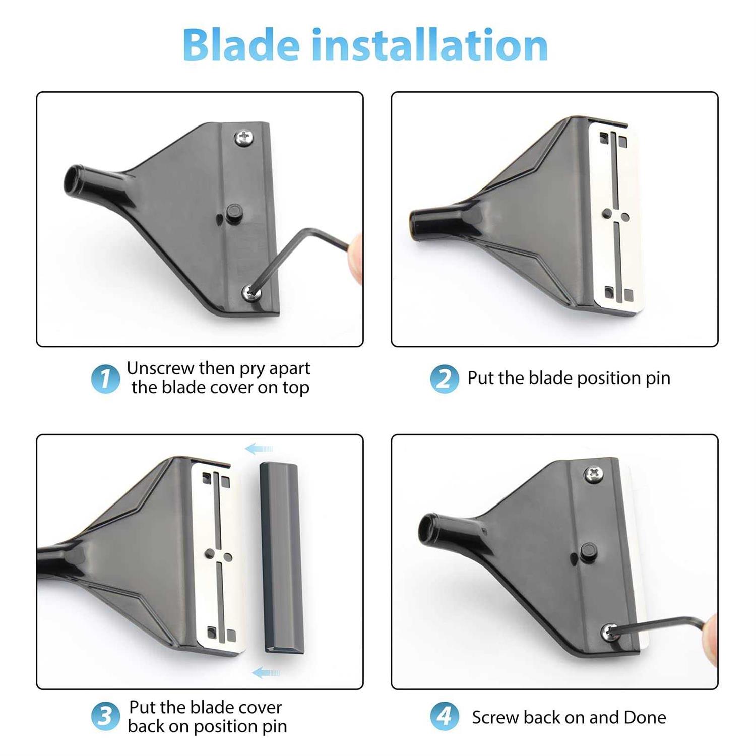 Pronetcus Algae Scraper for Glass Aquariums Fish Tank Cleaner - Healthber