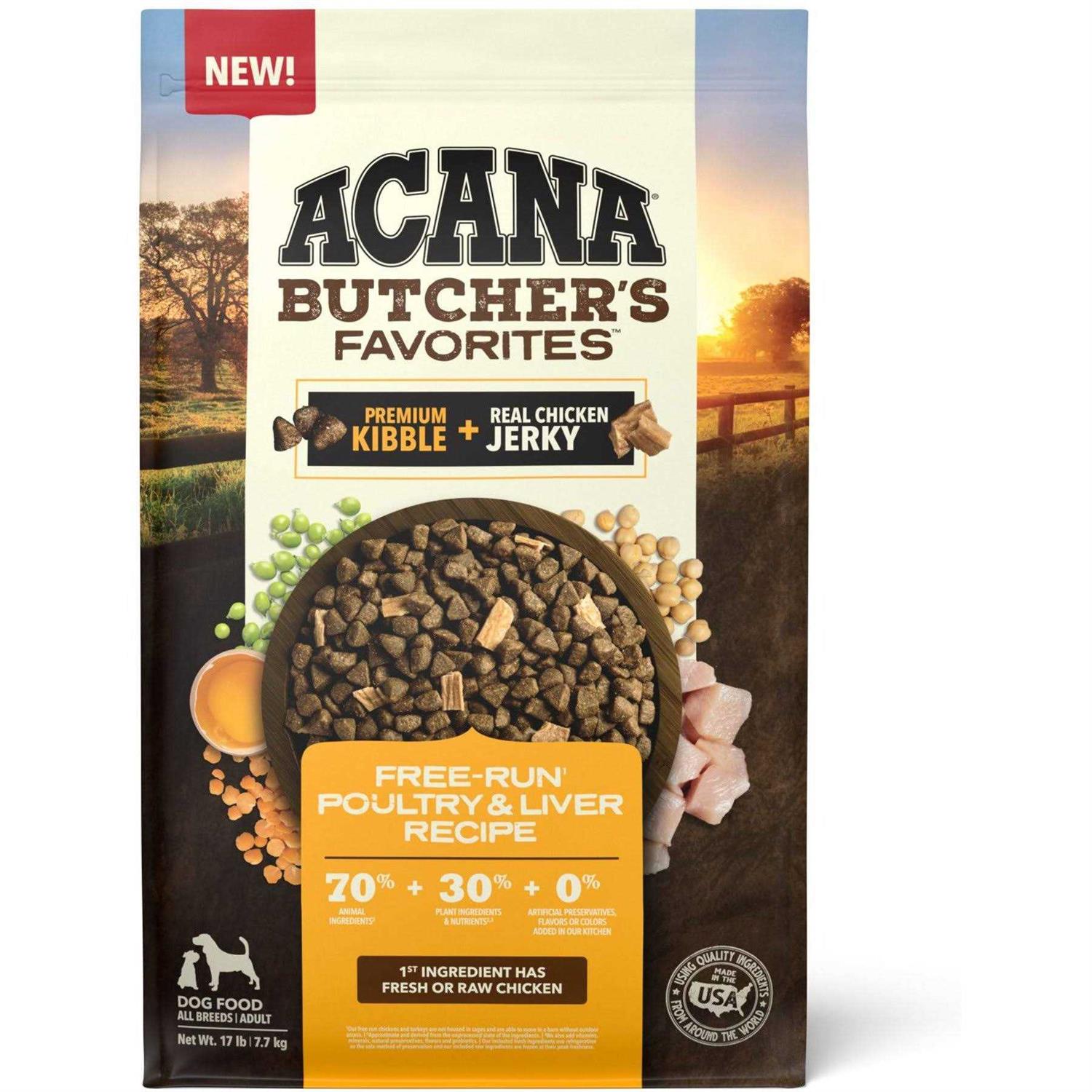 Acana Butcher’s Favorites Liver Dry Dog Food - Healthber