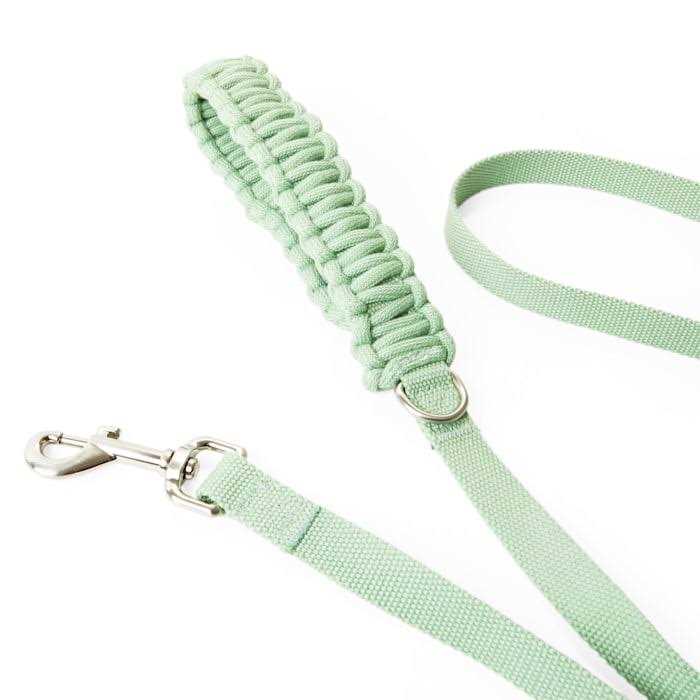 YOULY Green Macrame Dog Leash - Healthber