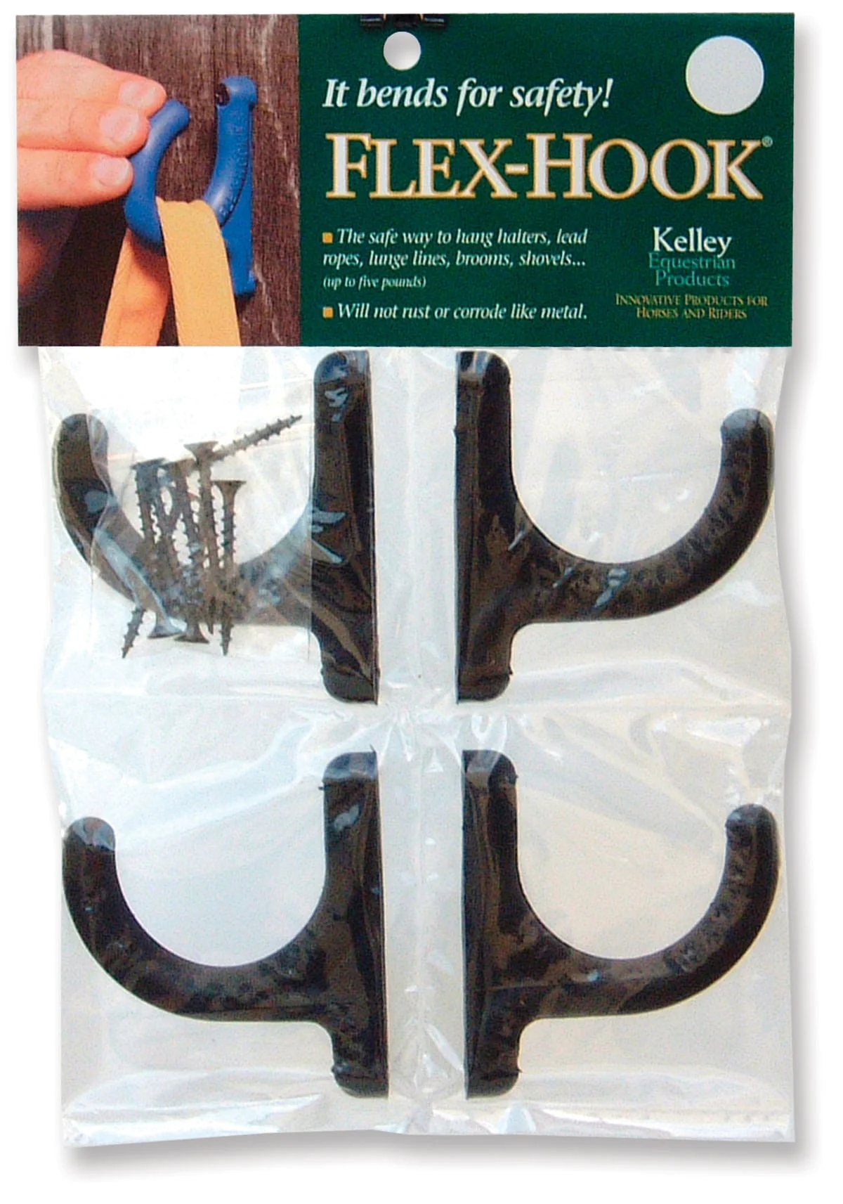 Kelly Flex-Hook, 4-pack - Healthber