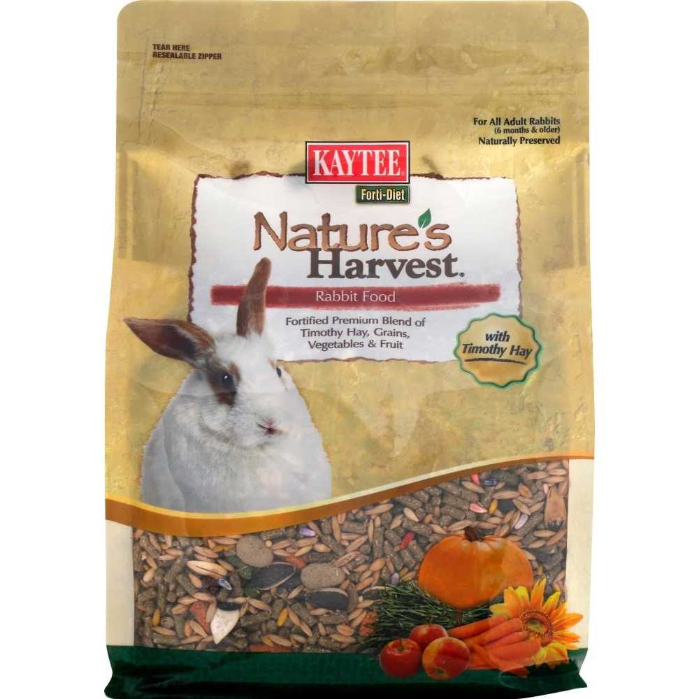 Kaytee Nature’s Harvest Rabbit Small Animal Food - Healthber
