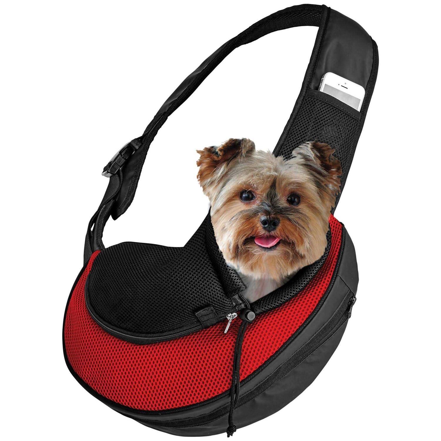 Katziela Expandable Pet Carrier Sling Bag - Healthber