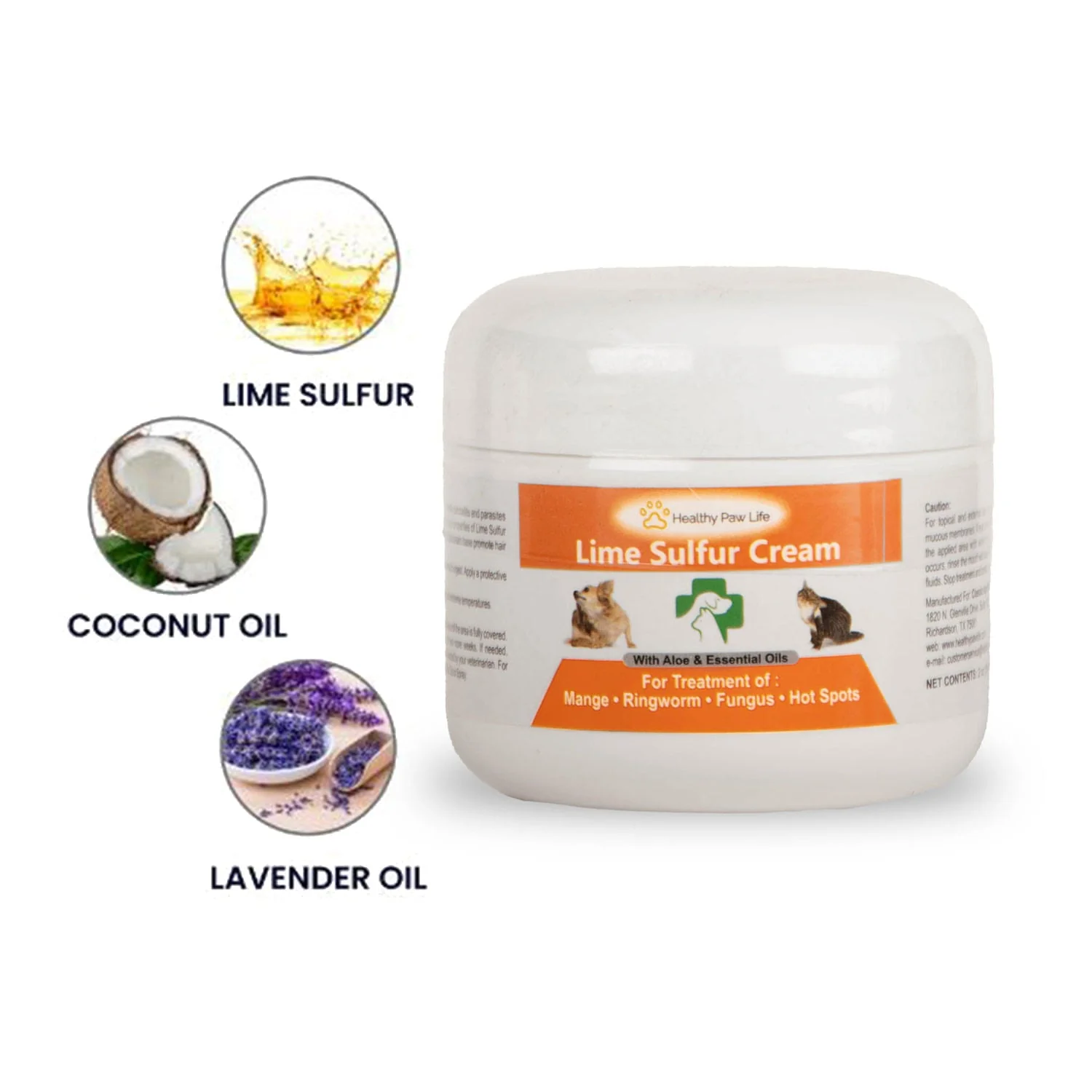 Healthy Paw Life's Lime Sulfur Cream - Healthber