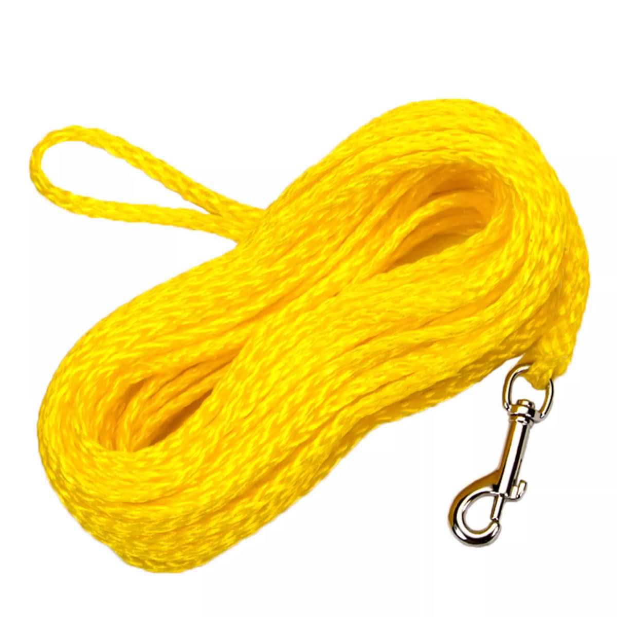 Water & Woods Hollow Poly Braided Dog Check Cord - Healthber