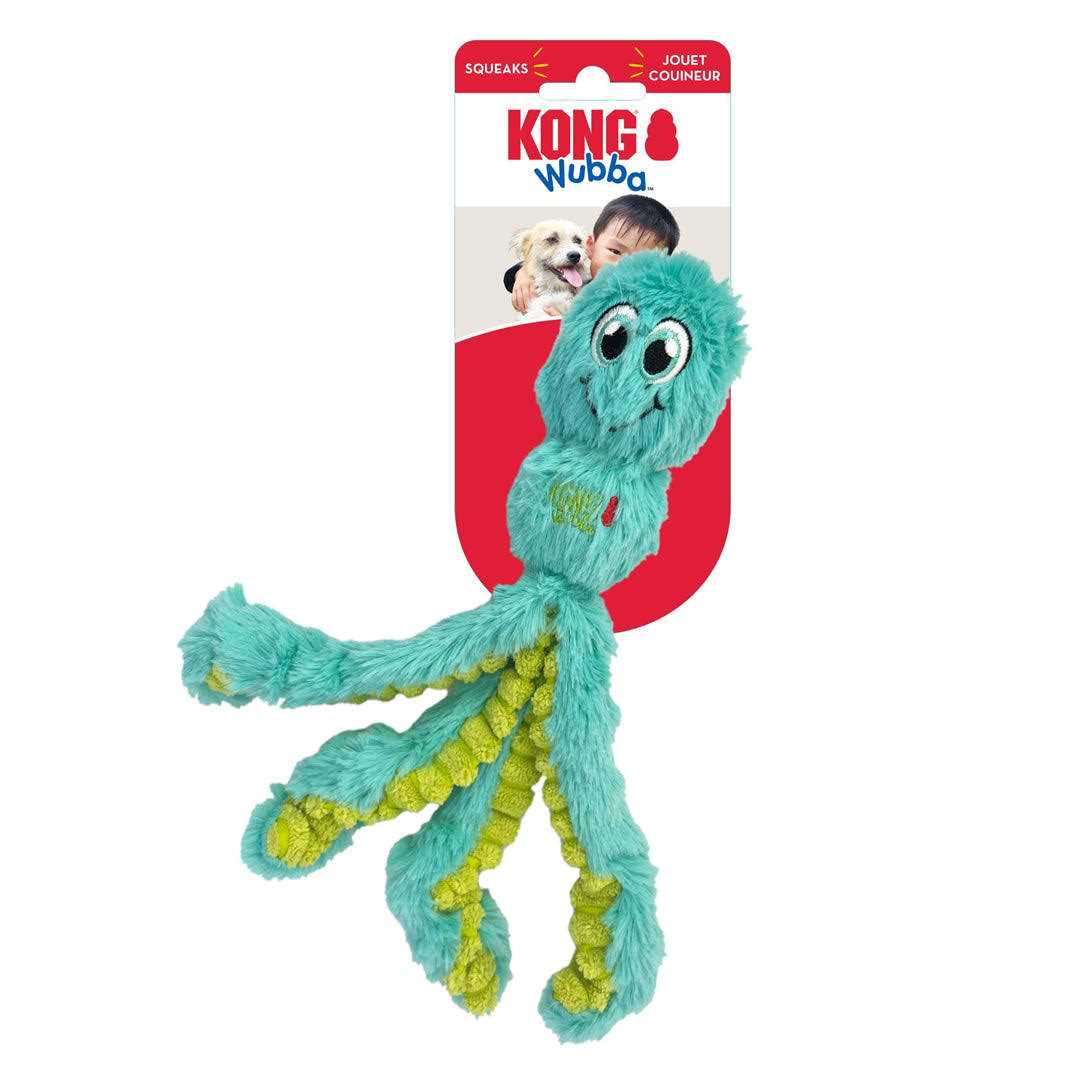 Kong Wubba Octopus Dog Toy - Healthber